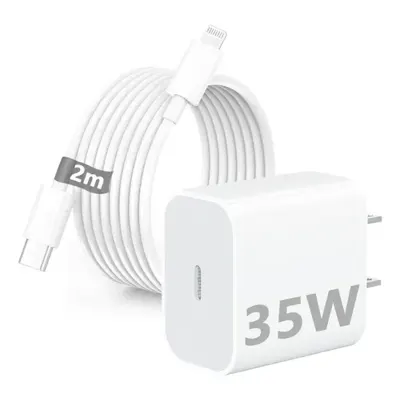 35w Cargador Rápido Compatible con iPhone 14 13 12 11 X Xr 8…: foto de la publicación