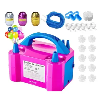 SKYKEY Bomba Eléctrica Para Inflar Globos con Doble Boquilla…: foto de la publicación