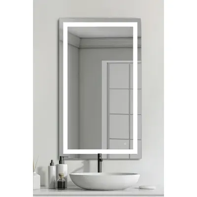 Espejo Luz Led De Pared Tocador Baño Touch Cambio 3 Luces: foto de la publicación
