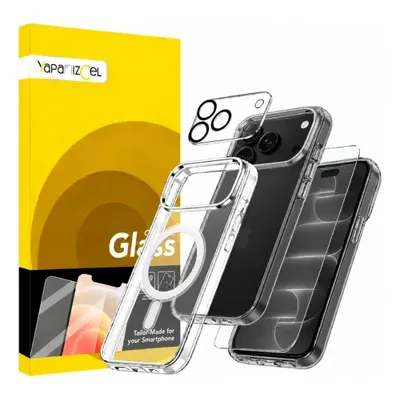 Kit Funda Para iPhone Magsafe + Mica Pantalla + Mica Cámara.: foto de la publicación
